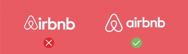 Accessibilite web démonstration logo image airbnb par Pic Digital agence web et esn