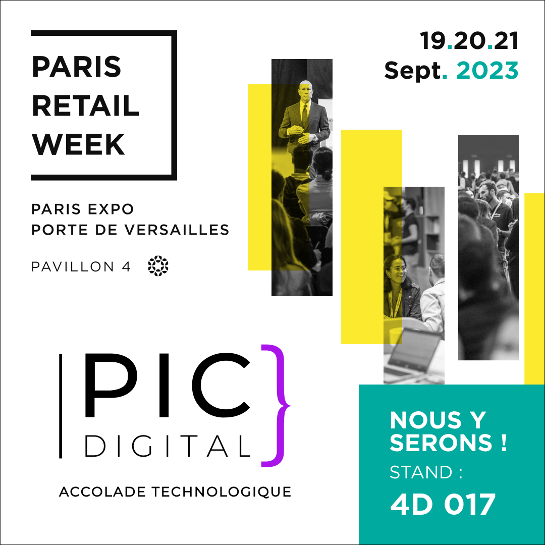 Pic Digital est à Paris Retail week à nouveau sur le stand du Village Prestashop