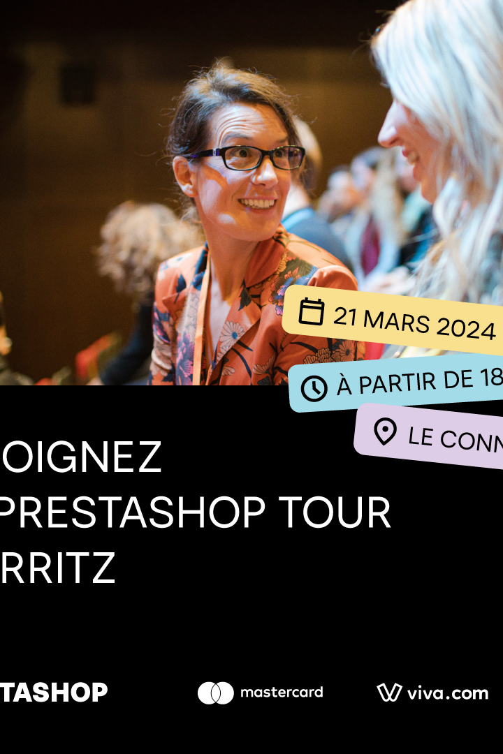 Pic Digital vous invite à Prestashop Tour à Biarritz le 21 mars à 18.30